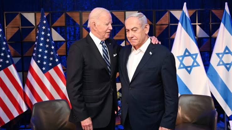 PRESIDENTE DOS EUA JOE BIDEN RELATA POR TELEFONE AO BENJAMIN NETANYAHU QUE TEM PROFUNDAS PREOCUPAÇÕES SOBRE PLANO DE ISRAEL