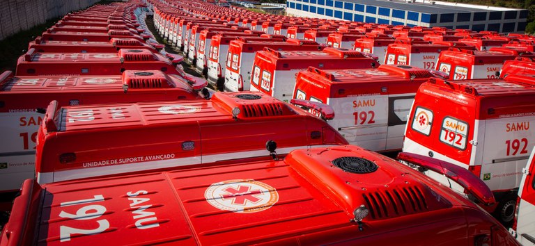 Mais ambulâncias: Governo amplia frota do SAMU para agilizar atendimento em todo o Brasil